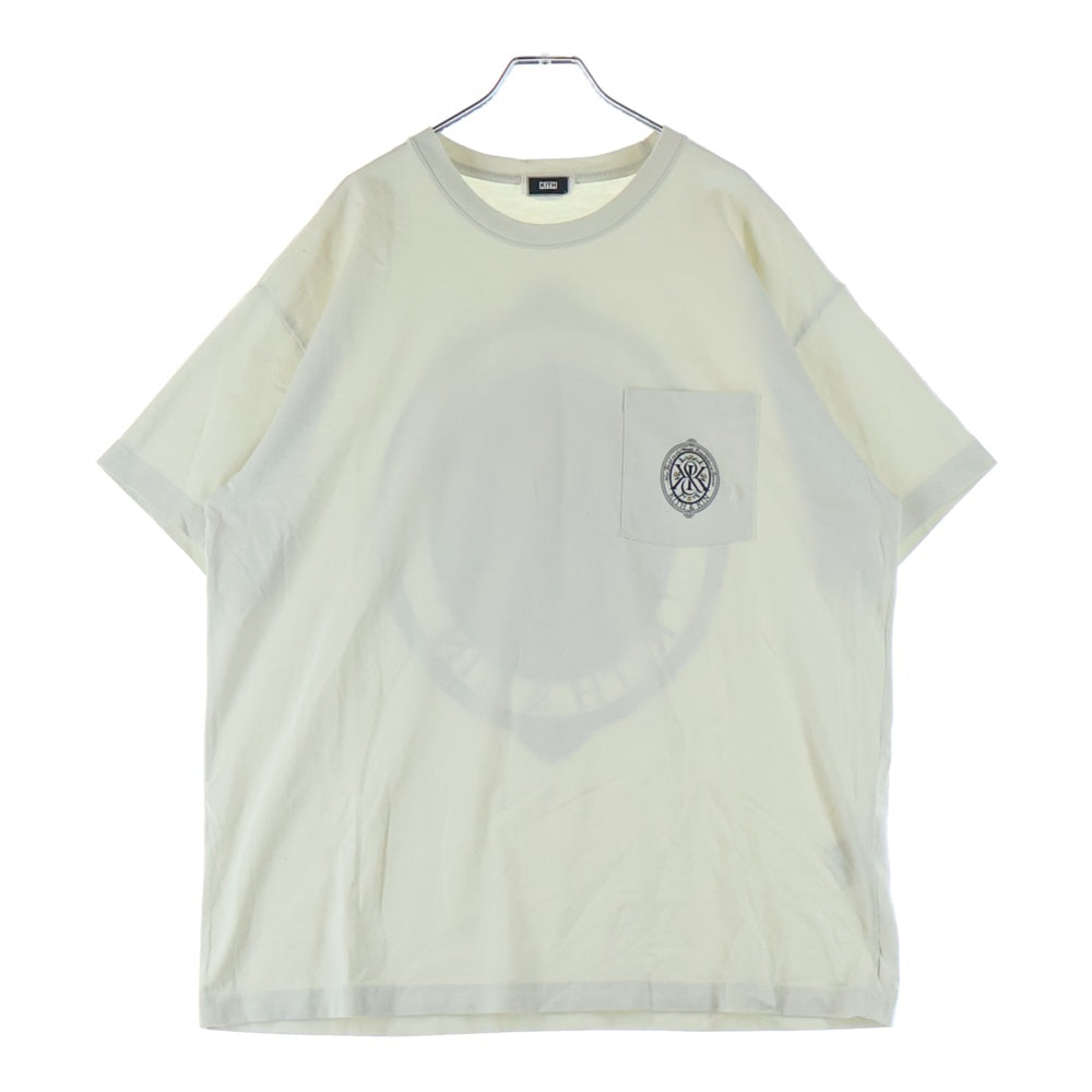 KITH(キス) 25SS QUEENS CREST TEE プリント半袖Tシャツカットソー ホワイト