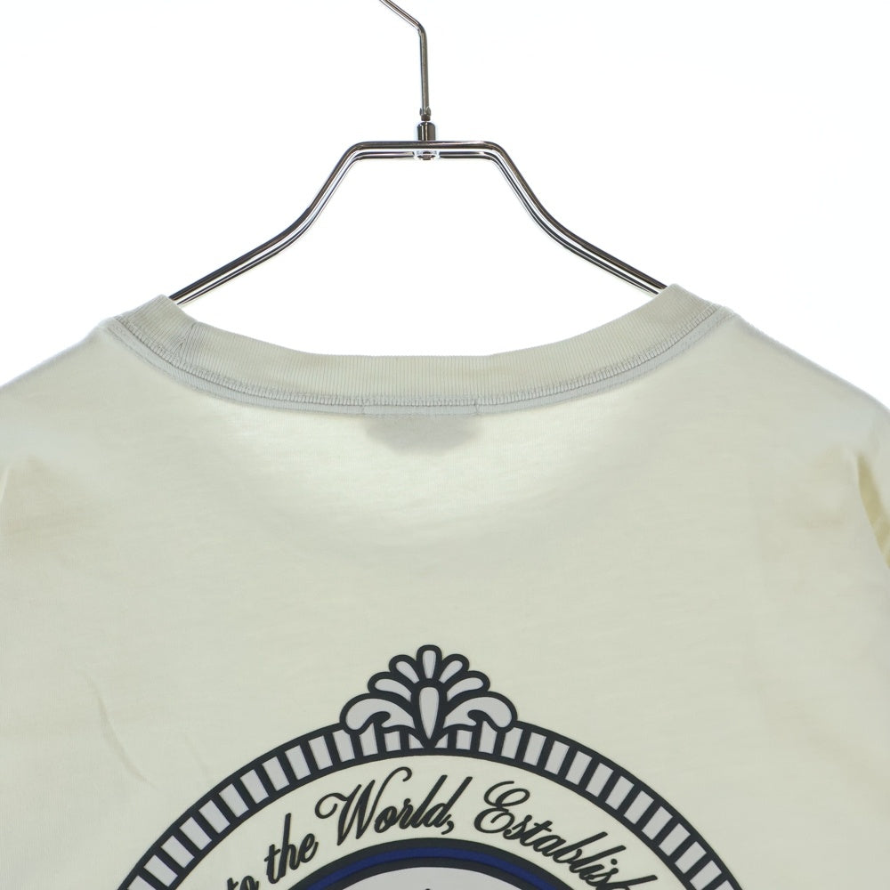 KITH(キス) 25SS QUEENS CREST TEE プリント半袖Tシャツカットソー ホワイト