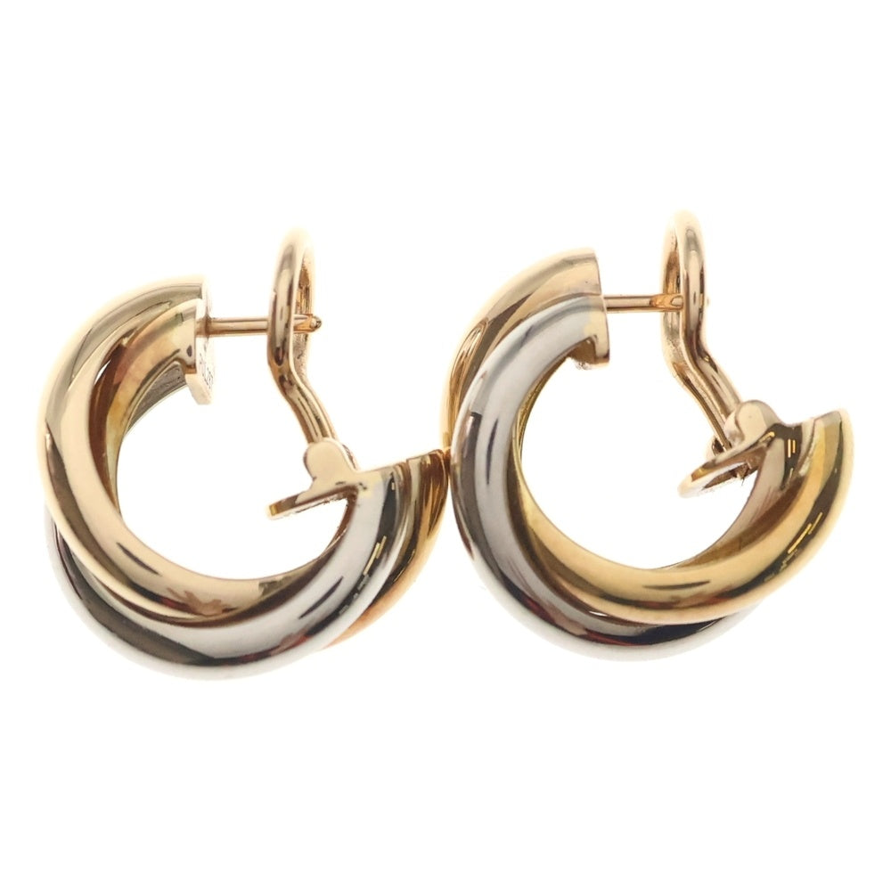 Cartier(カルティエ) TRINITY EARRINGS CLASSIC MODEL トリニティピアス クラシックモデル シルバー/ゴールド 80083231 レディース