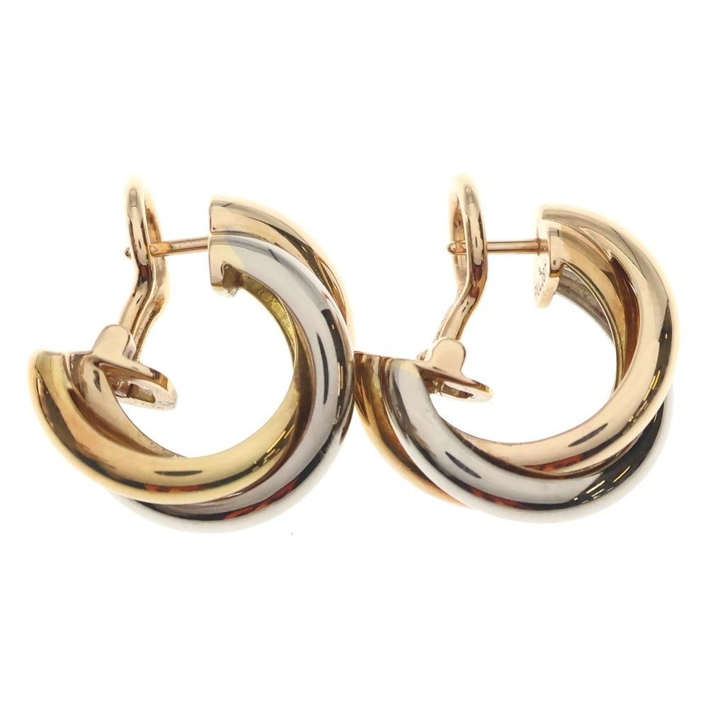 Cartier(カルティエ) TRINITY EARRINGS CLASSIC MODEL トリニティピアス クラシックモデル シルバー/ゴールド 80083231 レディース