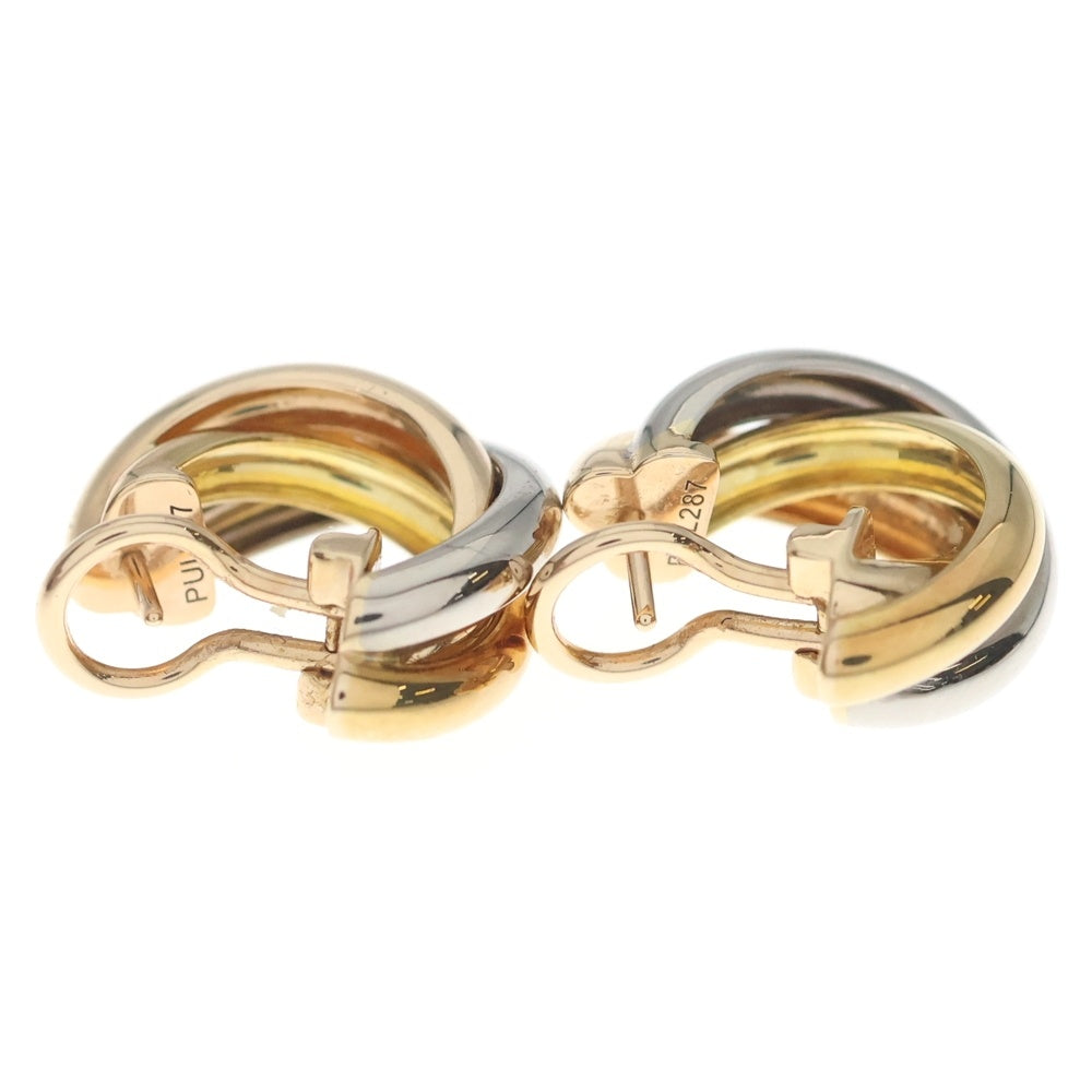 Cartier(カルティエ) TRINITY EARRINGS CLASSIC MODEL トリニティピアス クラシックモデル シルバー/ゴールド 80083231 レディース