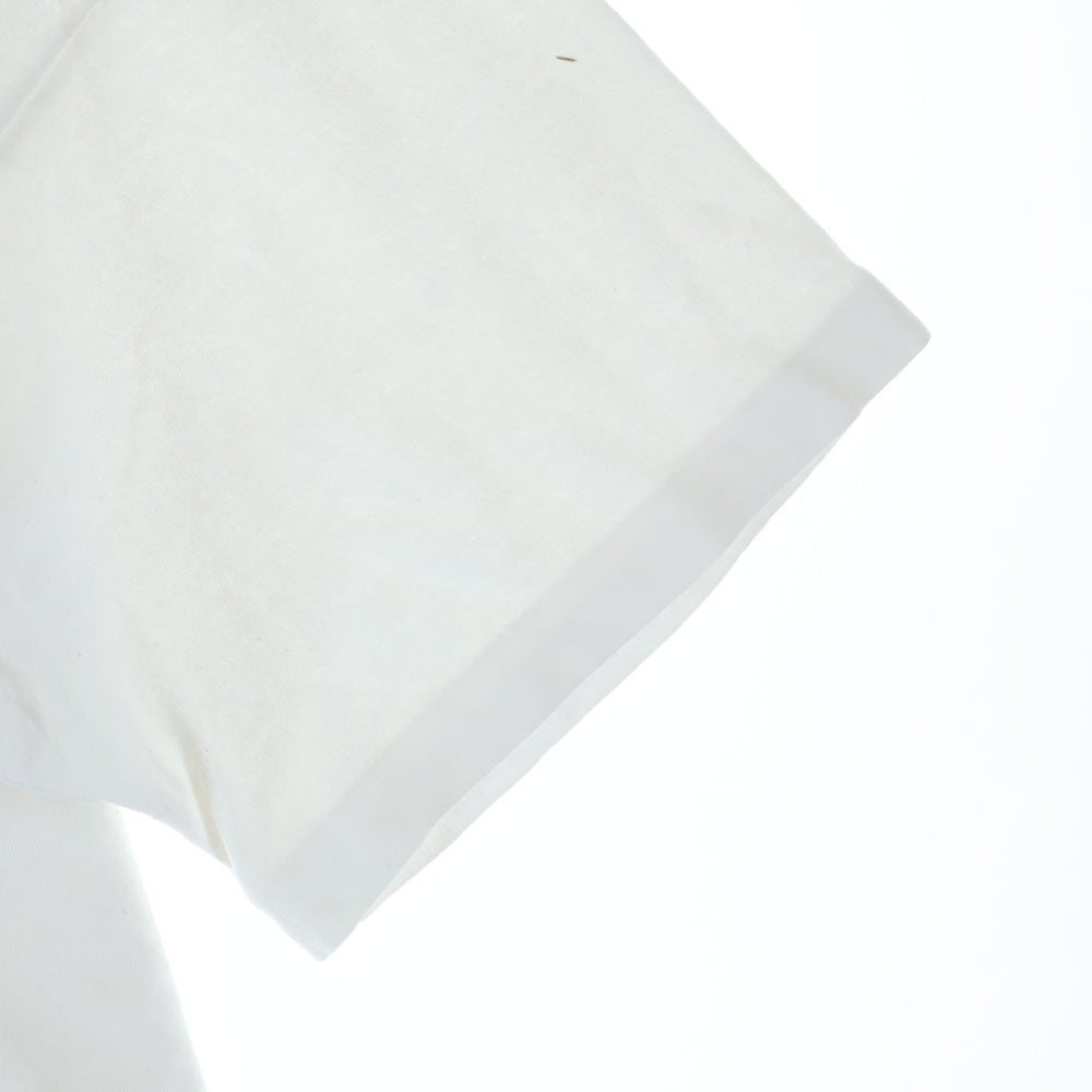 VINTAGE(ヴィンテージ) 90s NEWPORT PLEASURE オレンジ USA製 裾袖シングル クルーネックTシャツ ホワイト