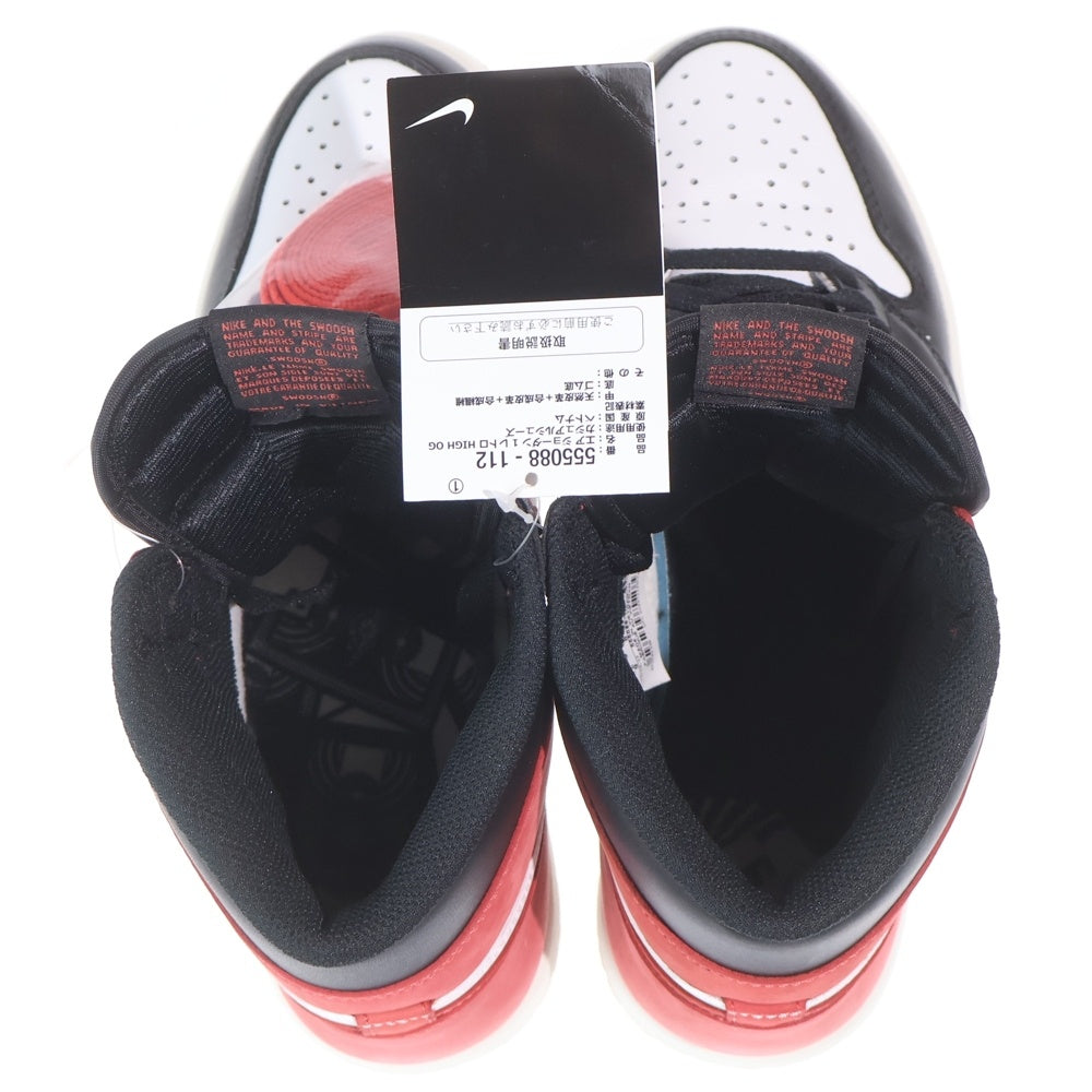 NIKE(ナイキ) AIR JORDAN 1 RETRO HIGH OG TRACK RED エアジョーダン 1 レトロ トラックレッド ハイカットスニーカー ホワイト/レッド/ブラック US9/27.0cm 555088-112