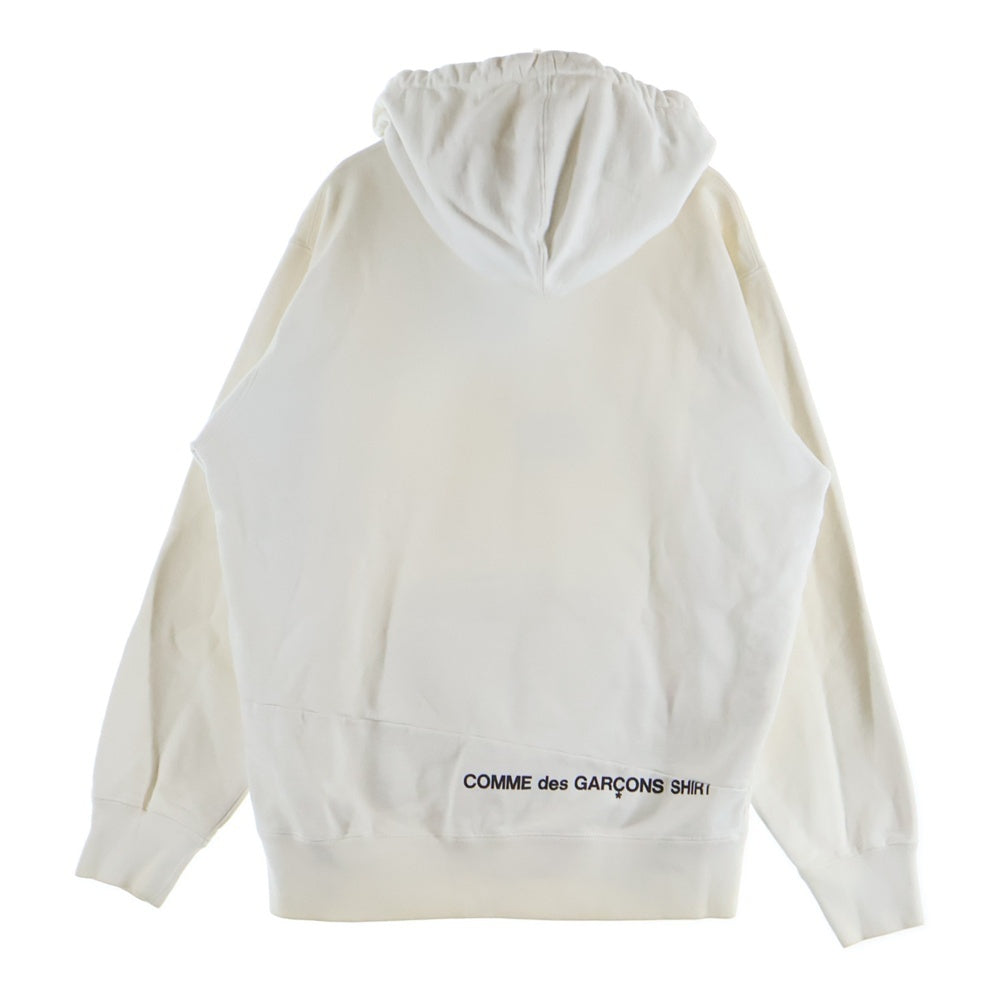 SUPREME(シュプリーム) 18AW ×コムデギャルソンシャツ スピリットボックスロゴ プルオーバーパーカー