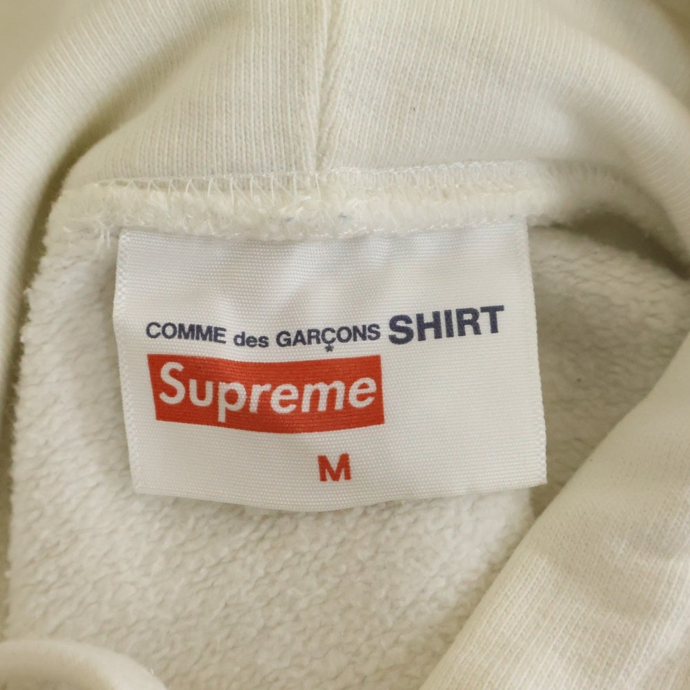 SUPREME(シュプリーム) 18AW ×コムデギャルソンシャツ スピリットボックスロゴ プルオーバーパーカー