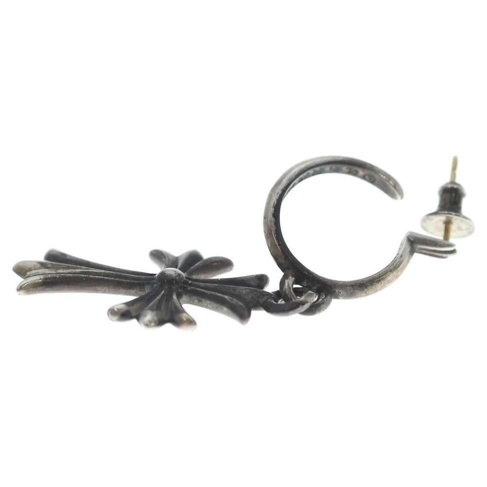CHROME HEARTS(クロムハーツ) TINY CH CROSS タイニーCHクロス フープピアス シルバー BCA115
