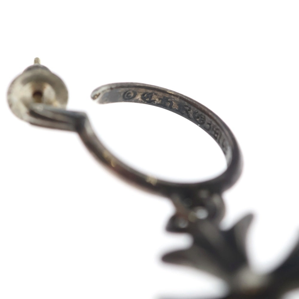 CHROME HEARTS(クロムハーツ) TINY CH CROSS タイニーCHクロス フープピアス シルバー BCA115