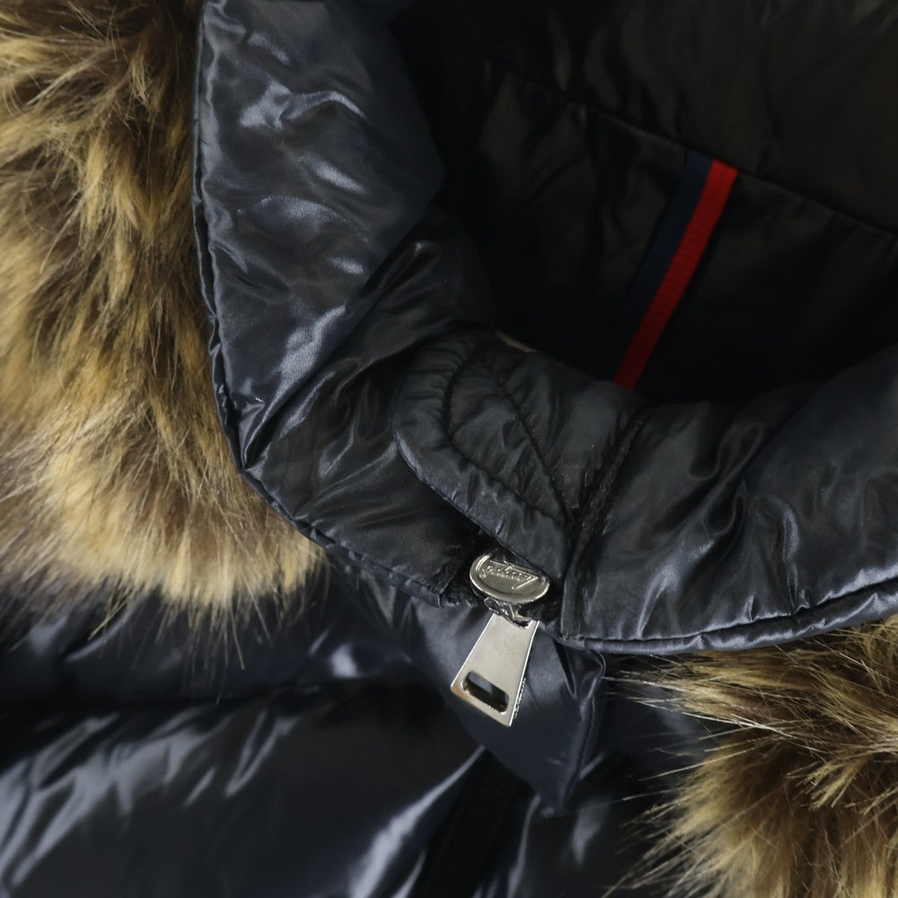 MONCLER(モンクレール) LAITUE GIUBOTTO フェイクファー付ダウンジャケット G20931A00101 68950 ブラック レディース