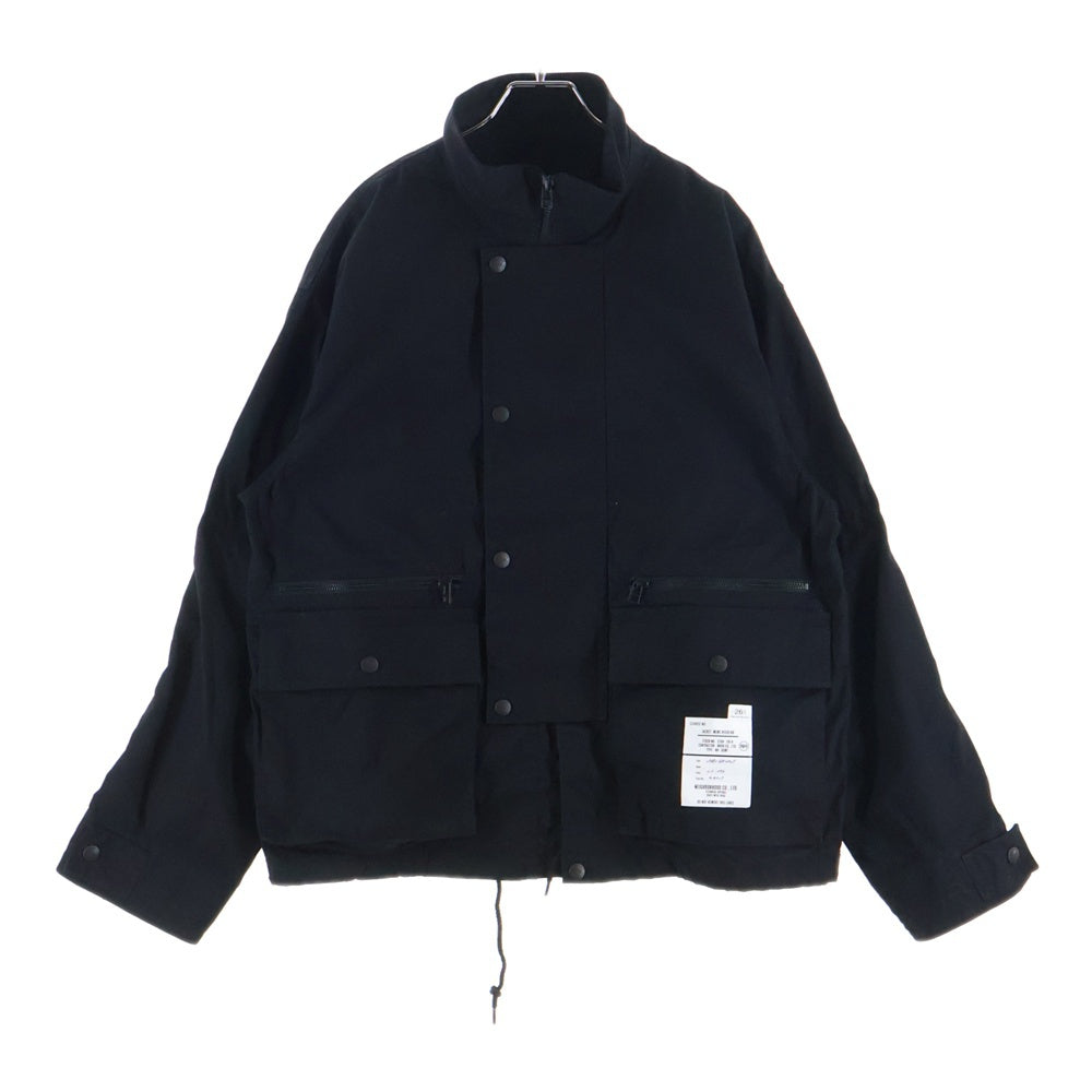 NEIGHBORHOOD(ネイバーフッド) STAND COLLAR FIELD JACKET スタンドカラー フィールドジャケット 261SPNHーJKM02 ブラック