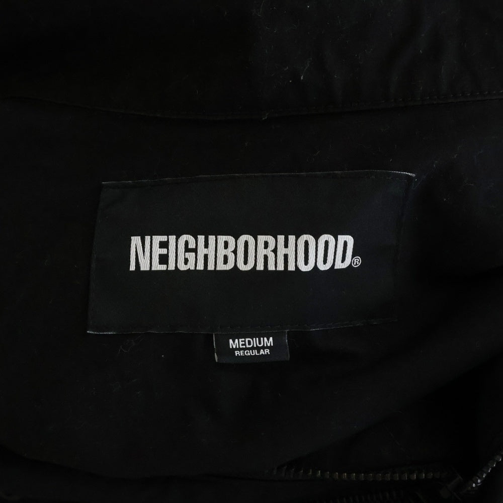 NEIGHBORHOOD(ネイバーフッド) STAND COLLAR FIELD JACKET スタンドカラー フィールドジャケット 261SPNHーJKM02 ブラック