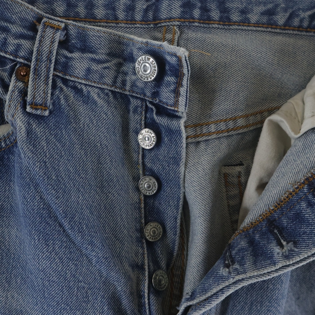 Levi's(リーバイス) 70S VINTAGE 501 66後期 ボタン裏6 ボタンフライ デニムパンツ インディゴ