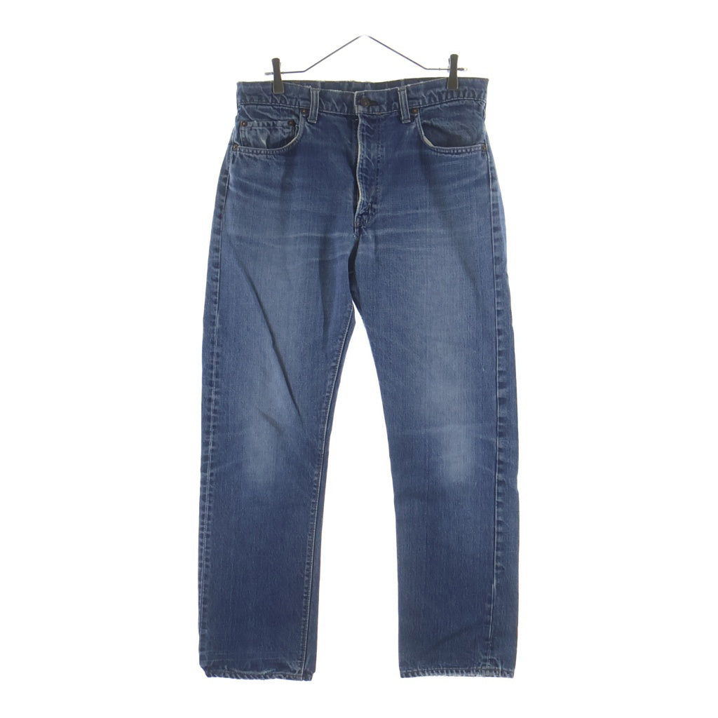 Levi's(リーバイス) 70S VINTAGE 505-0217 66前期 ボタン裏刻印5 両面タブ 42TALON ジップフライデニムパンツ インディゴ