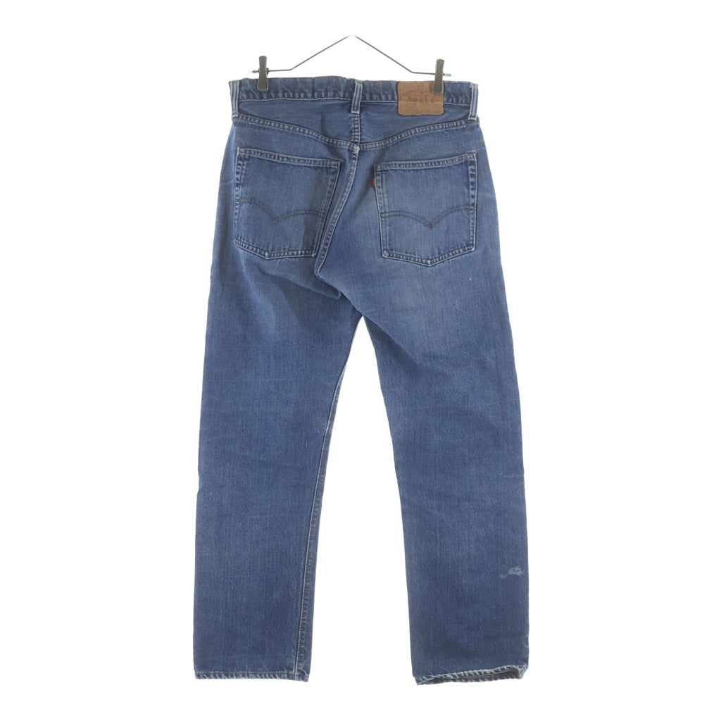 Levi's(リーバイス) 70S VINTAGE 505-0217 66前期 ボタン裏刻印5 両面タブ 42TALON ジップフライデニムパンツ インディゴ