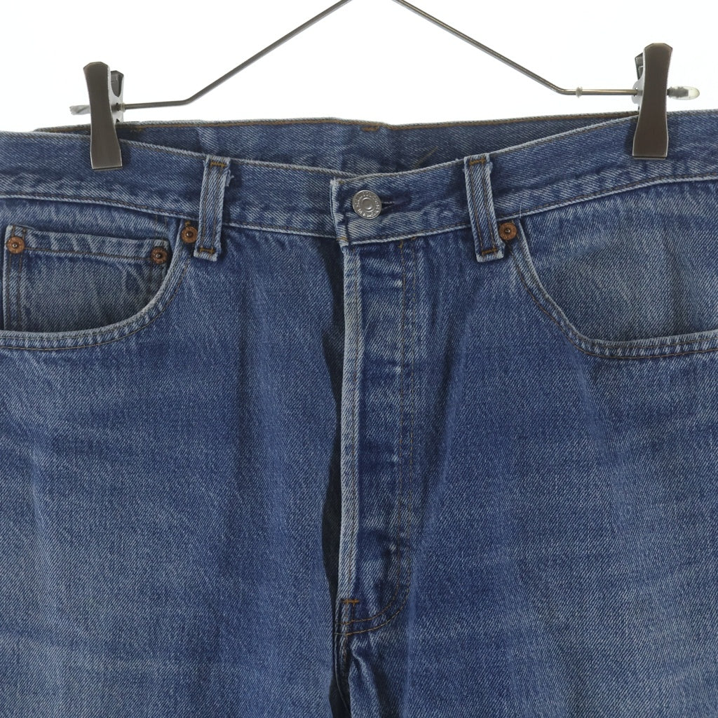 Levi's(リーバイス) 90S VINTAGE 501XX 復刻 ボタン裏552 USA製 ストレートデニムパンツ インディゴ