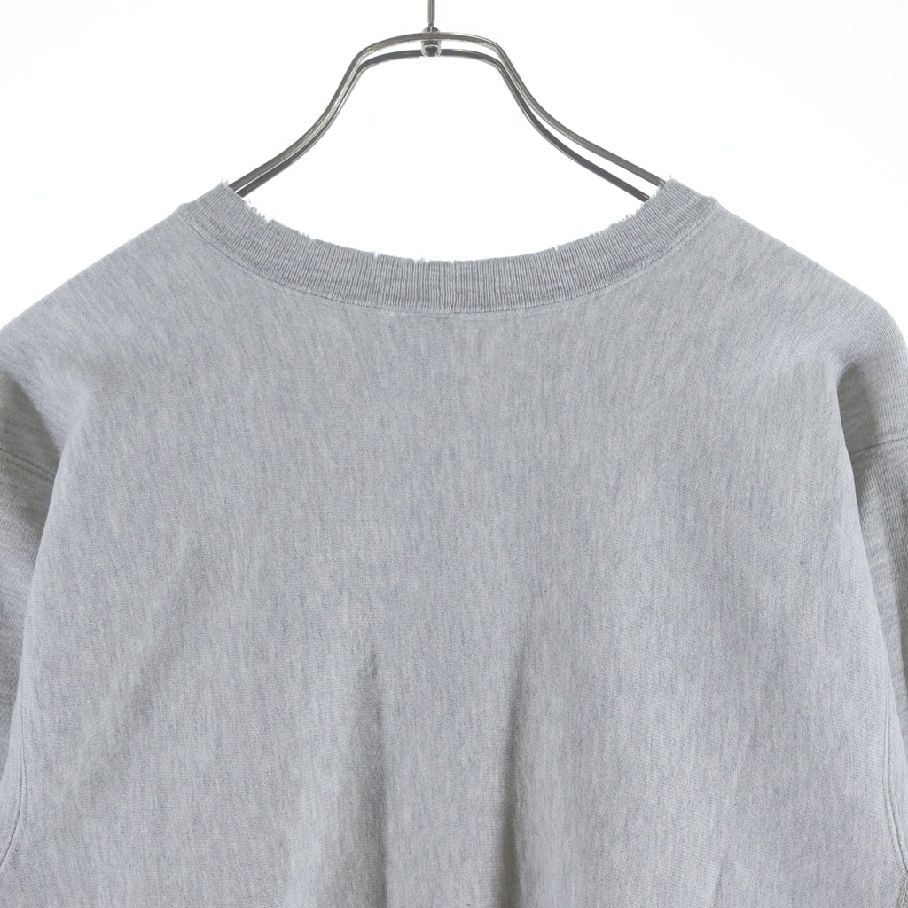 CHAMPION(チャンピオン) 90S REVERSE WEAVE UNIVERSITY OF MASSACHUSETTS マサチューセッツ大学 リバースウィーブ フロントプリント トレーナー スウェット グレー