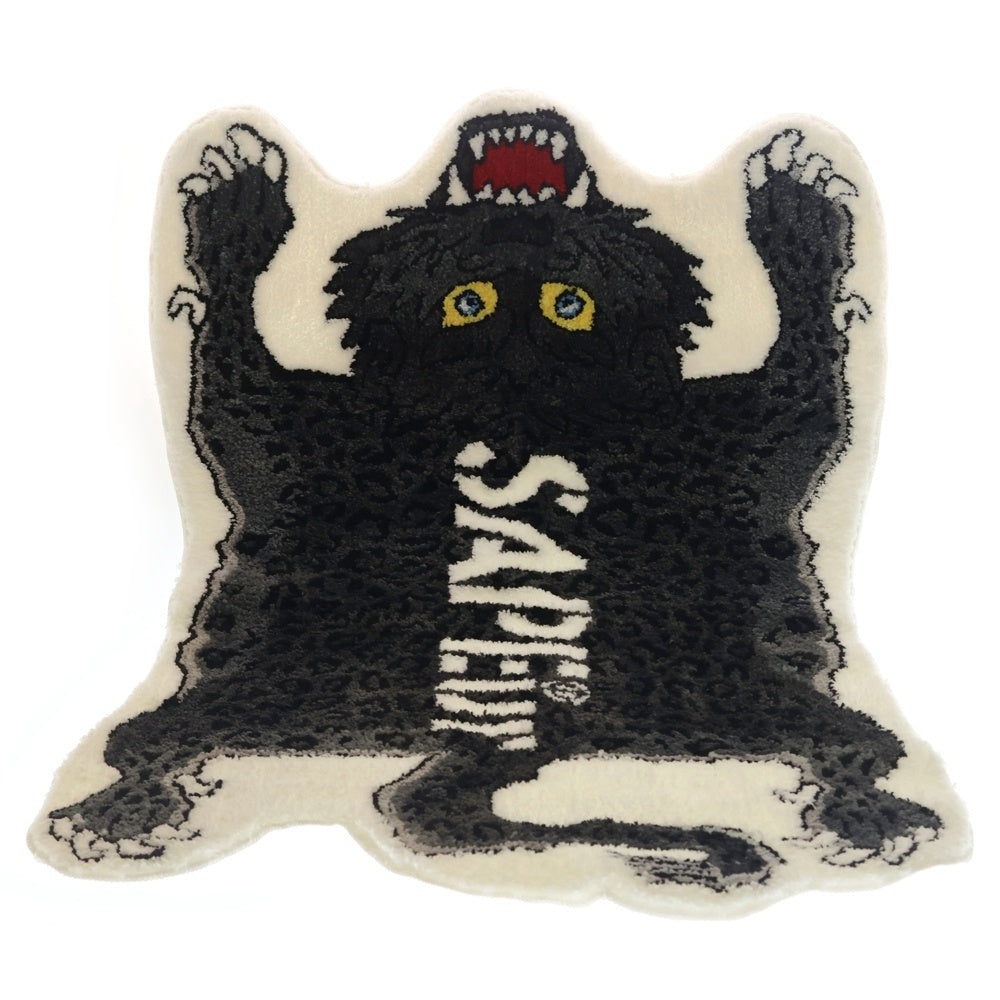 SAPEur(サプール) TIBETAN TIGER RUG チベタンタイガー ラグ ブラック/ホワイト