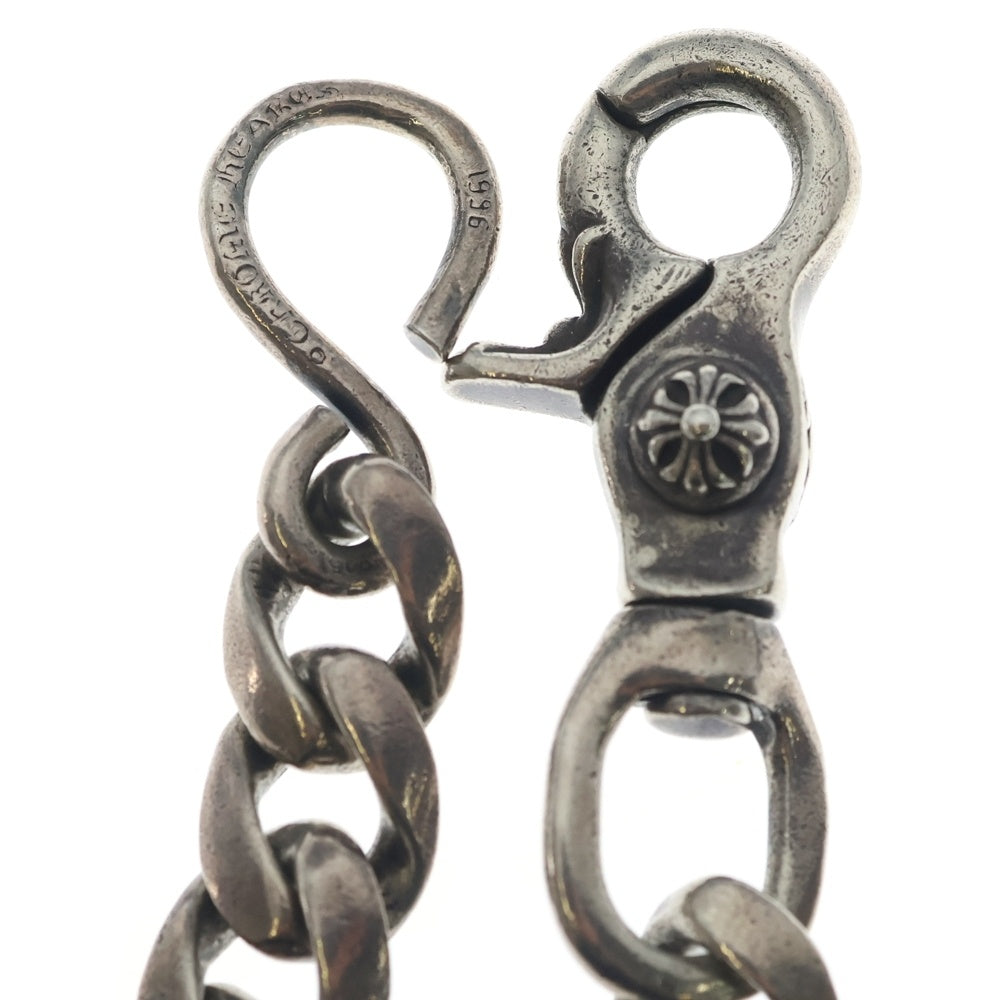 CHROME HEARTS(クロムハーツ) CLASSIC SHORT-S/ 1クリップショートクラシック ウォレットチェーン シルバー BCA067