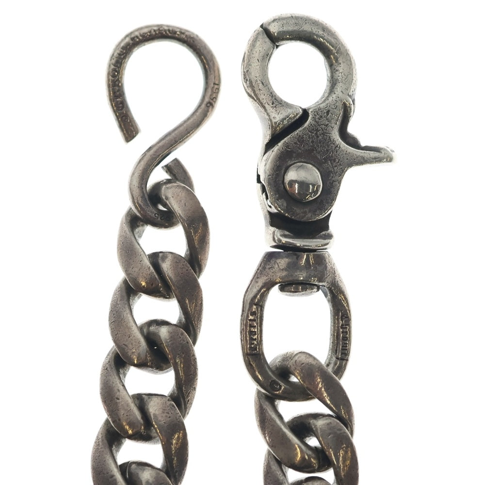 CHROME HEARTS(クロムハーツ) CLASSIC SHORT-S/ 1クリップショートクラシック ウォレットチェーン シルバー BCA067