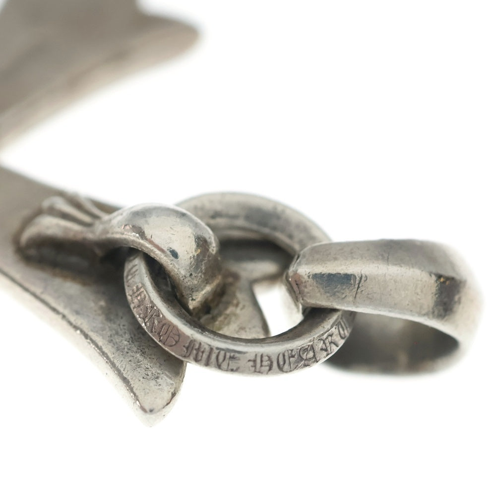 CHROME HEARTS(クロムハーツ) LG W BALE ラージCHクロス Wベイル ネックレストップ シルバー BCA393