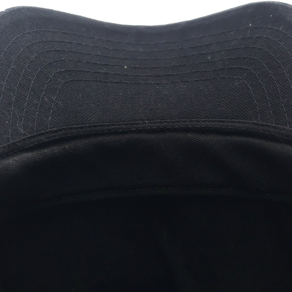AMIRI(アミリ) MA QUAD CRYSTAL CANVAS HAT クリスタルキャンバスキャップ 帽子 ブラックSRAMHACP1054SMRBC00