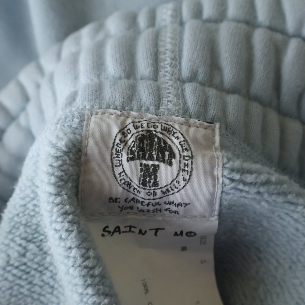 SAINT MICHAEL(セントマイケル) 21SS Angel Sweat Pants エンジェル スウェットパンツ SM-S21-0000-043 ブルー