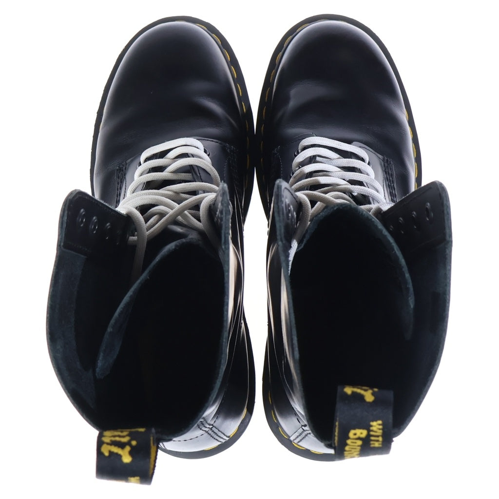Dr.Martens(ドクターマーチン) 10ホール レザーハイカットブーツ レザー GB05X UK9 ブラック
