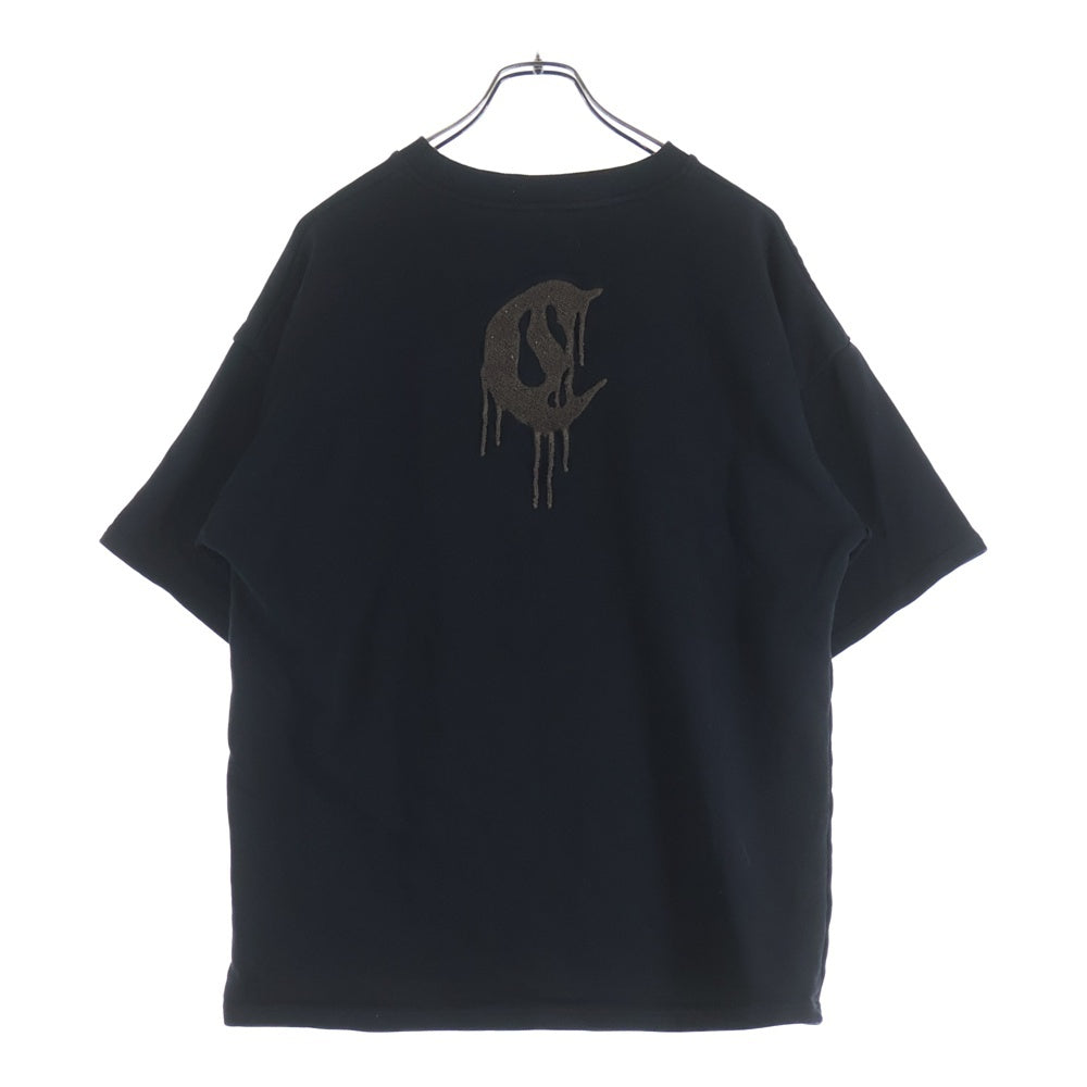 cvtvlist(カタリスト) CTLS DAILY TEE デイリー フロントロゴ刺繍 Tシャツ ブラック 2501040305