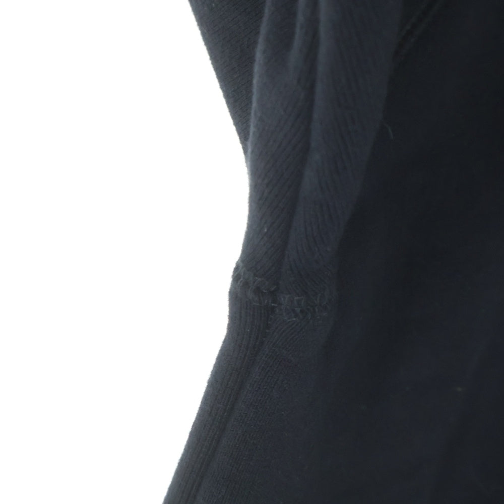 CHROME HEARTS(クロムハーツ) 25SS Y NOT Cemetery Cross Applique Embroidery Sweatshirt ワイノット セメタリークロス アップリケ刺繍 スウェットトレーナー ブラック