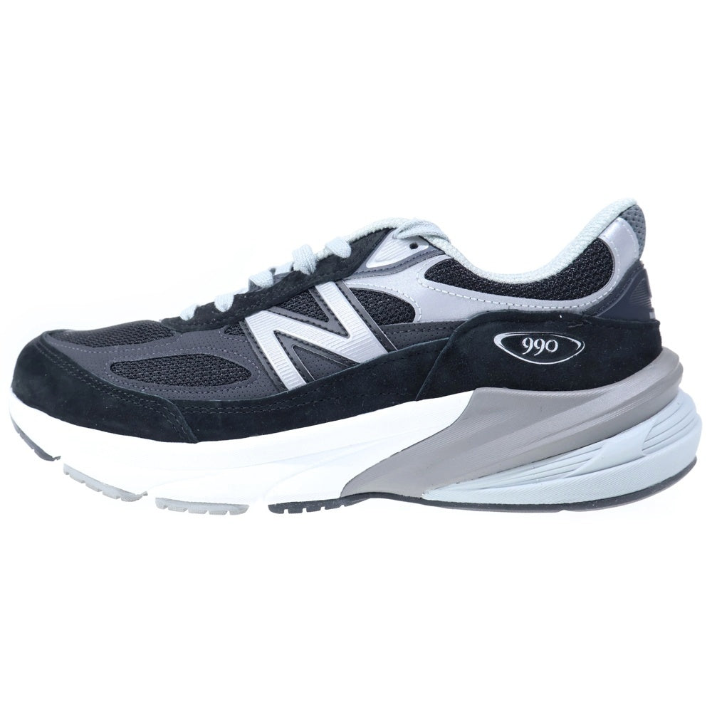 New Balance(ニューバランス) M990BK6 990 V6 スエード ローカットスニーカー シューズ ブラック US9.5/27.5cm