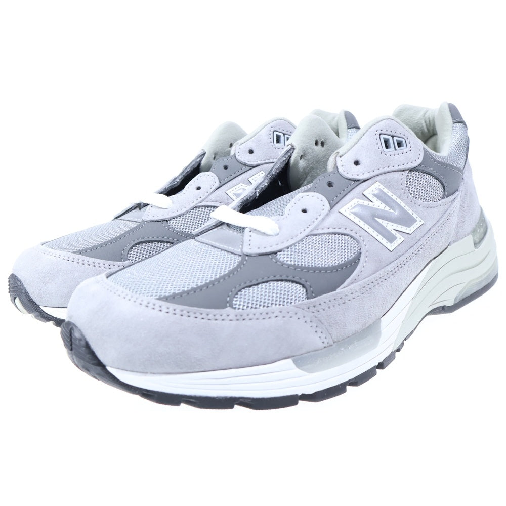 New Balance(ニューバランス) U992GY 2025 USA製 メッシュ ローカットスニーカー グレー /27.5cm