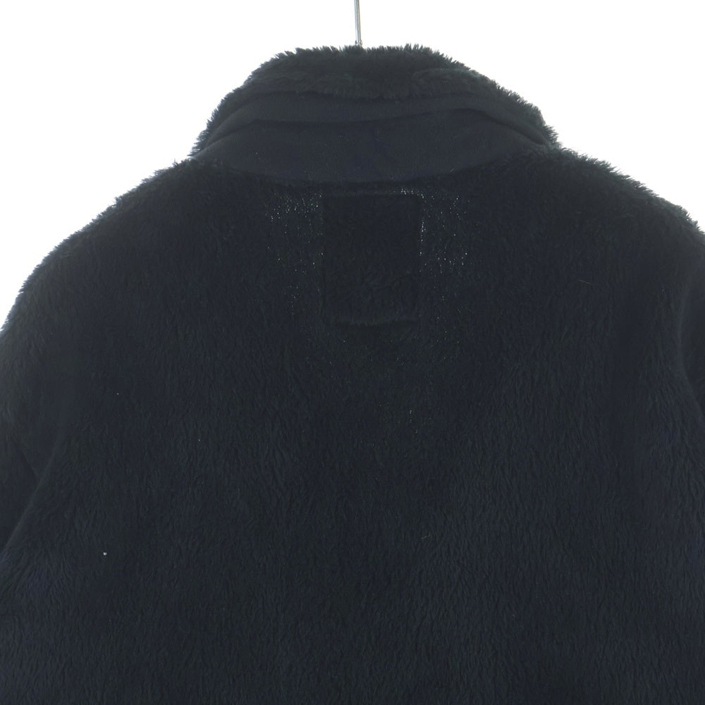 HYSTERIC GLAMOUR(ヒステリックグラマー) フロントボタンフェイクファーコート ジャケット 0263CJ04 ブラック