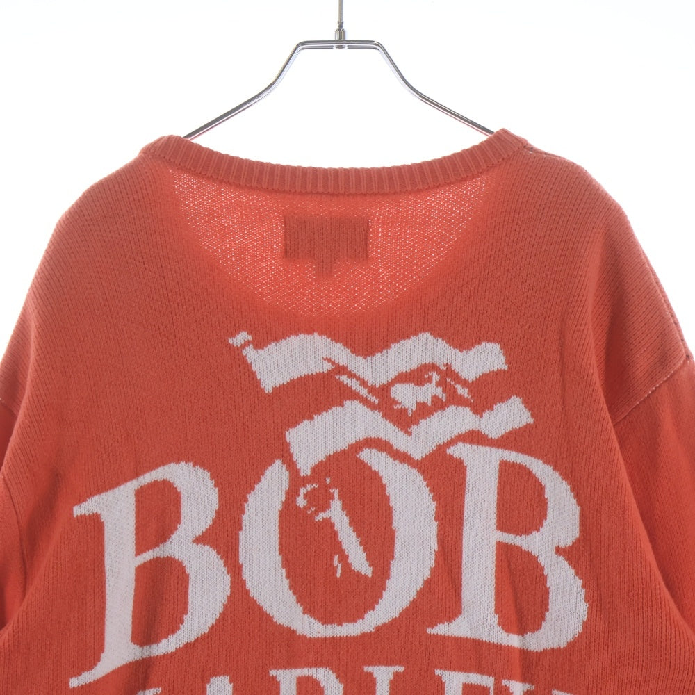 STUSSY(ステューシー) BOB MARLEY KNIT SWEATER ボブ・マーリー ニット セーター オレンジ