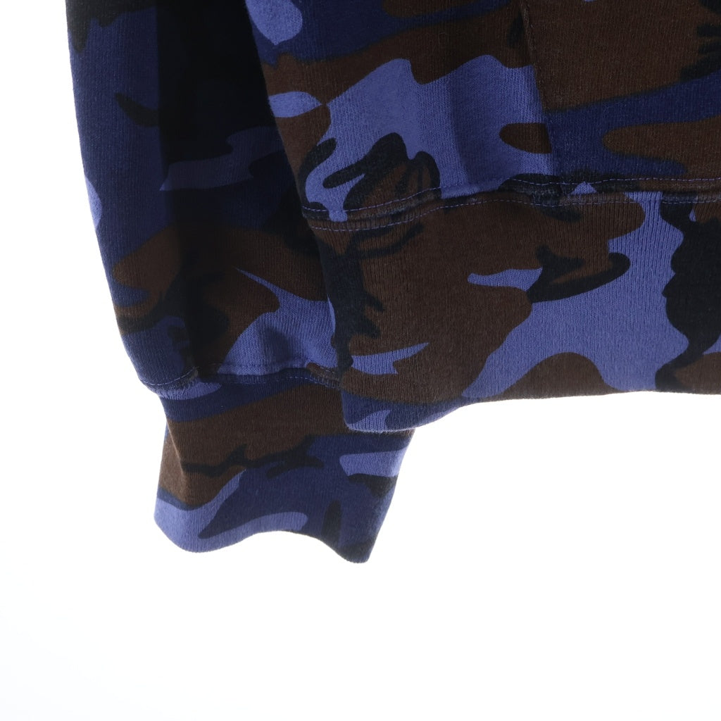 SUPREME(シュプリーム) 25SS Small Box Logo Zip Up Hooded Sweatshirt スモールボックスロゴ ジップアップフーデッドスウェットシャツ ブルー/ブラウン