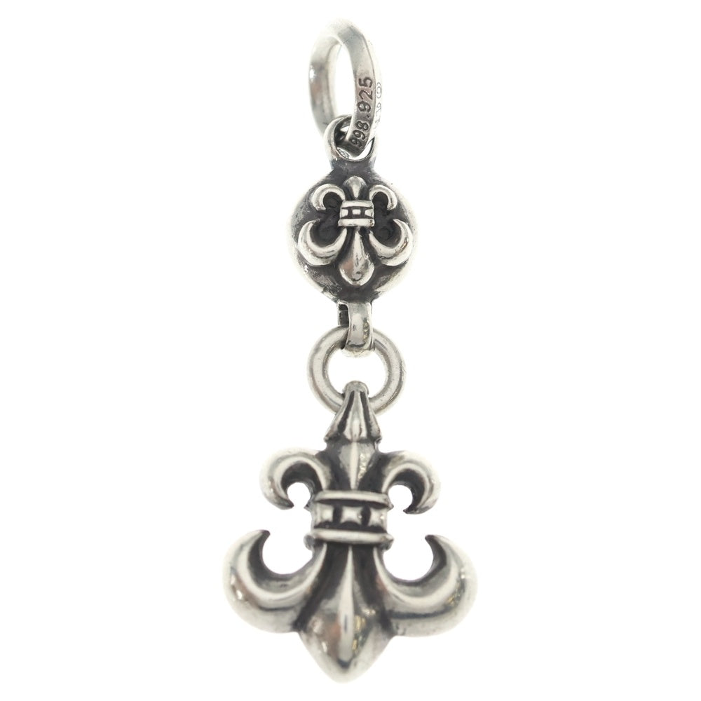 CHROME HEARTS(クロムハーツ) 1BALL BS FLEUR 1ボールBSフレアチャーム ペンダントトップ シルバー BCA198