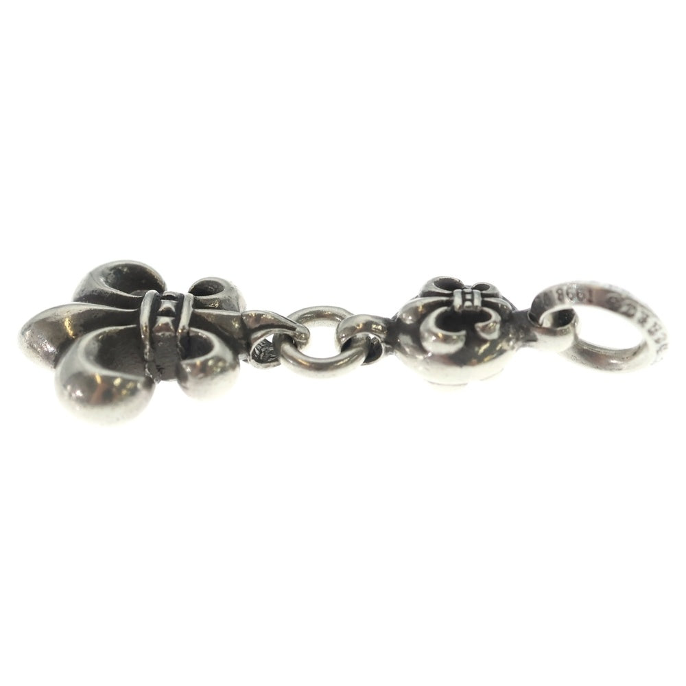 CHROME HEARTS(クロムハーツ) 1BALL BS FLEUR 1ボールBSフレアチャーム ペンダントトップ シルバー BCA198