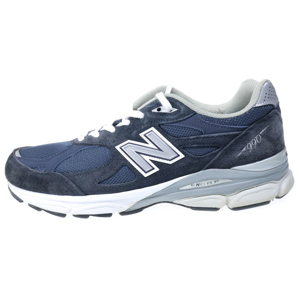 New Balance(ニューバランス) M990NB3 ローカットスニーカー ブラック/ネイビー US10/28.0cm