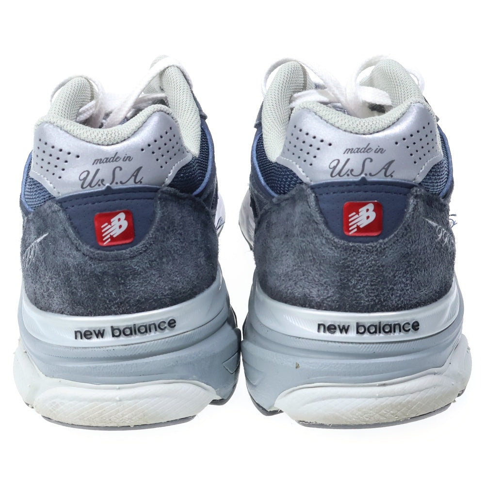 New Balance(ニューバランス) M990NB3 ローカットスニーカー ブラック/ネイビー US10/28.0cm