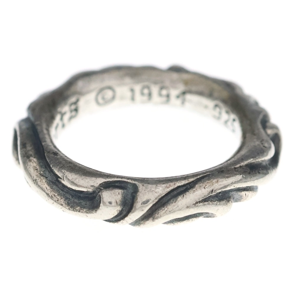 CHROME HEARTS(クロムハーツ) SCRL BAND スクロールバンド リング シルバー BCA351