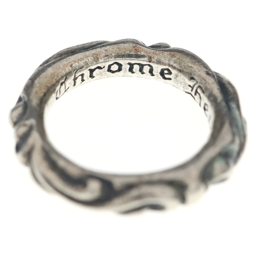 CHROME HEARTS(クロムハーツ) SCRL BAND スクロールバンド リング シルバー BCA351