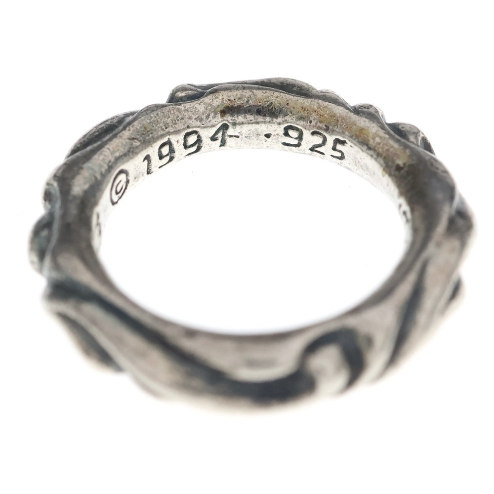 CHROME HEARTS(クロムハーツ) SCRL BAND スクロールバンド リング シルバー BCA351