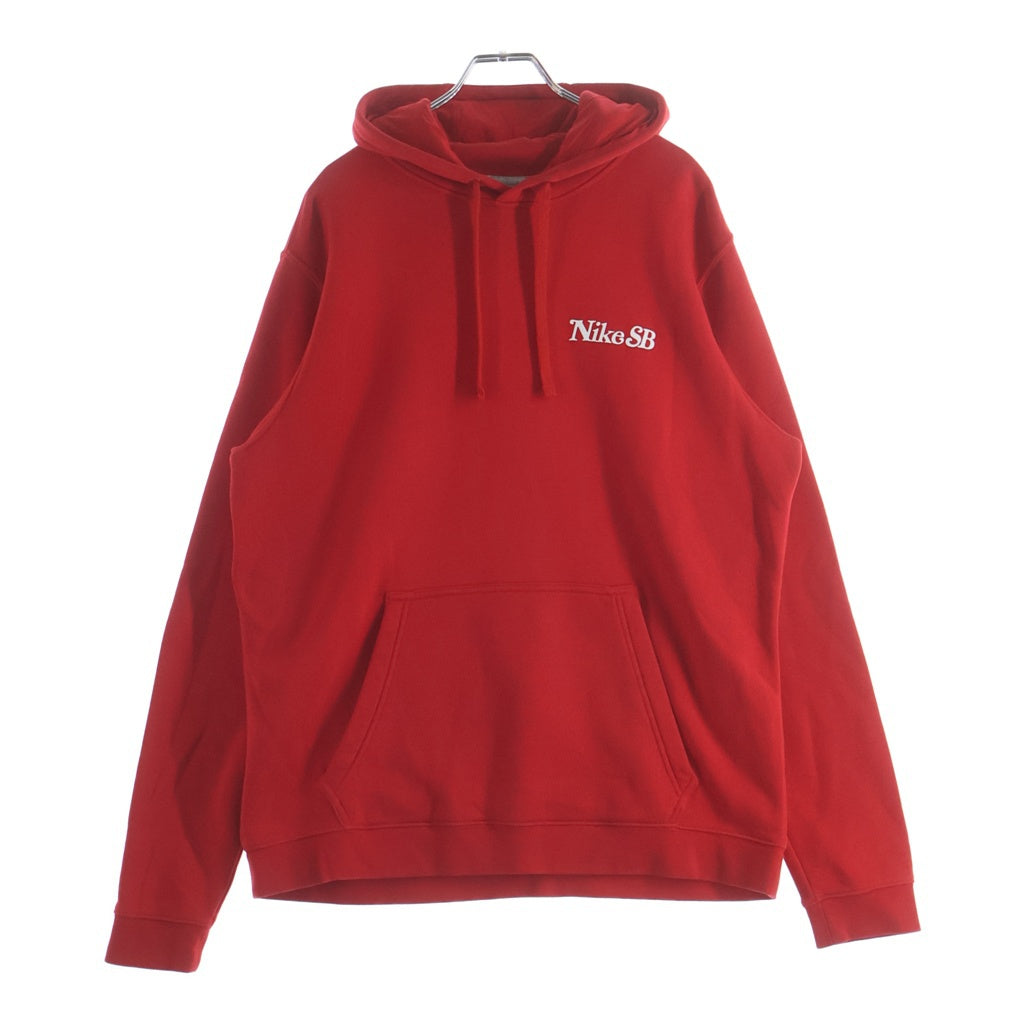 NIKE(ナイキ) 19SS ×Girls Don't Cry hoodie ガールズドントクライ スウェットプルオーバーパーカー 935585-657 レッド