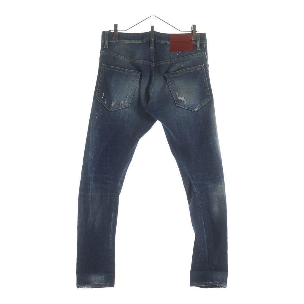 DSQUARED2(ディースクエアード) 16SS SEXY TWIST JEAN セクシーツイストデニムパンツ インディゴ S74LA0922