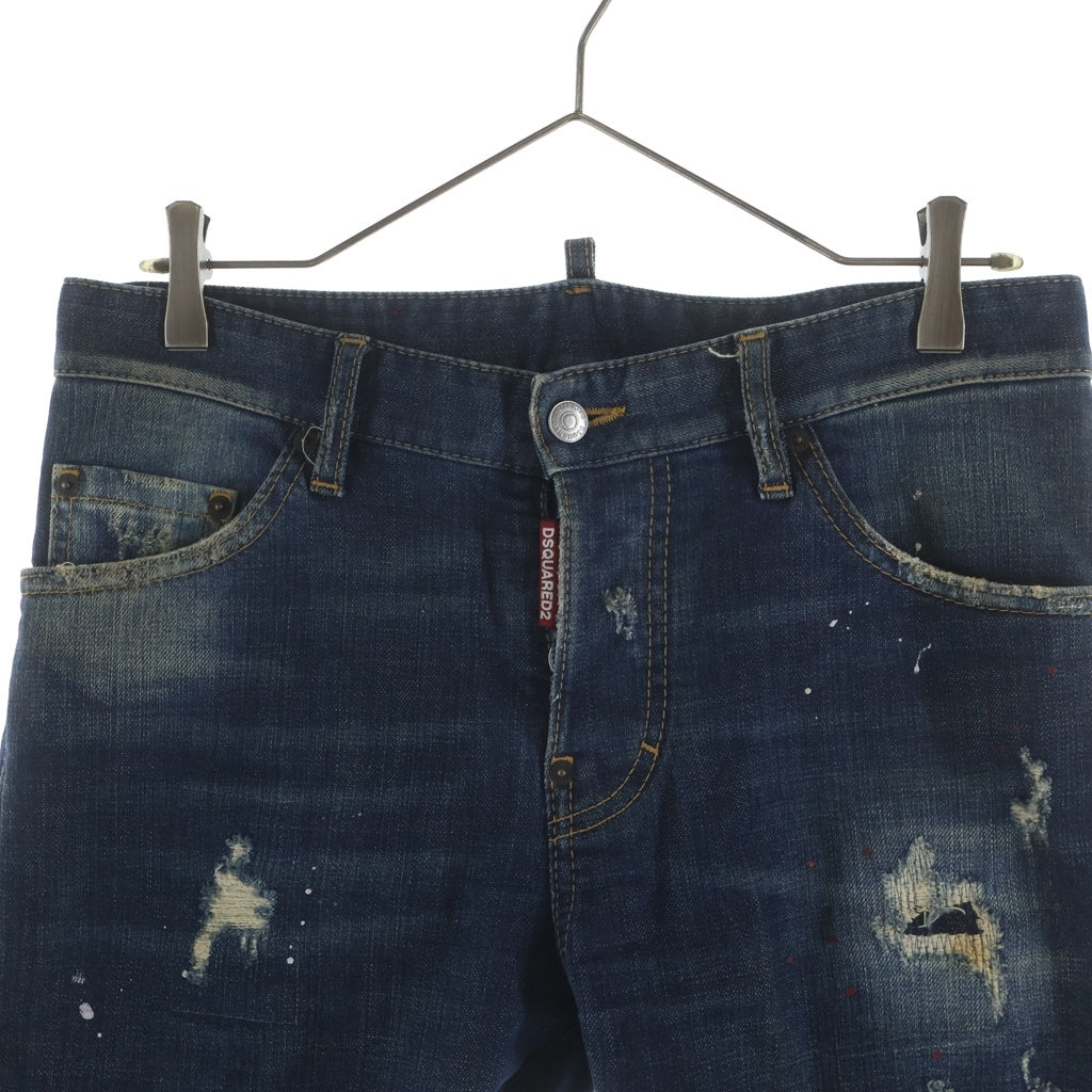 DSQUARED2(ディースクエアード) 16SS SEXY TWIST JEAN セクシーツイストデニムパンツ インディゴ S74LA0922
