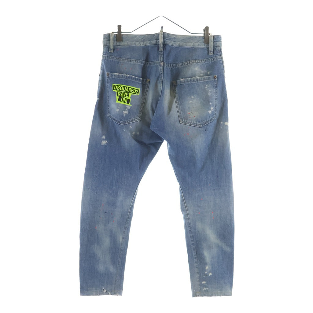 DSQUARED2(ディースクエアード) 19AW CLASSIC KENNY JEAN Cクラシックケニーデニムパンツ インディゴブルー S74LB0600
