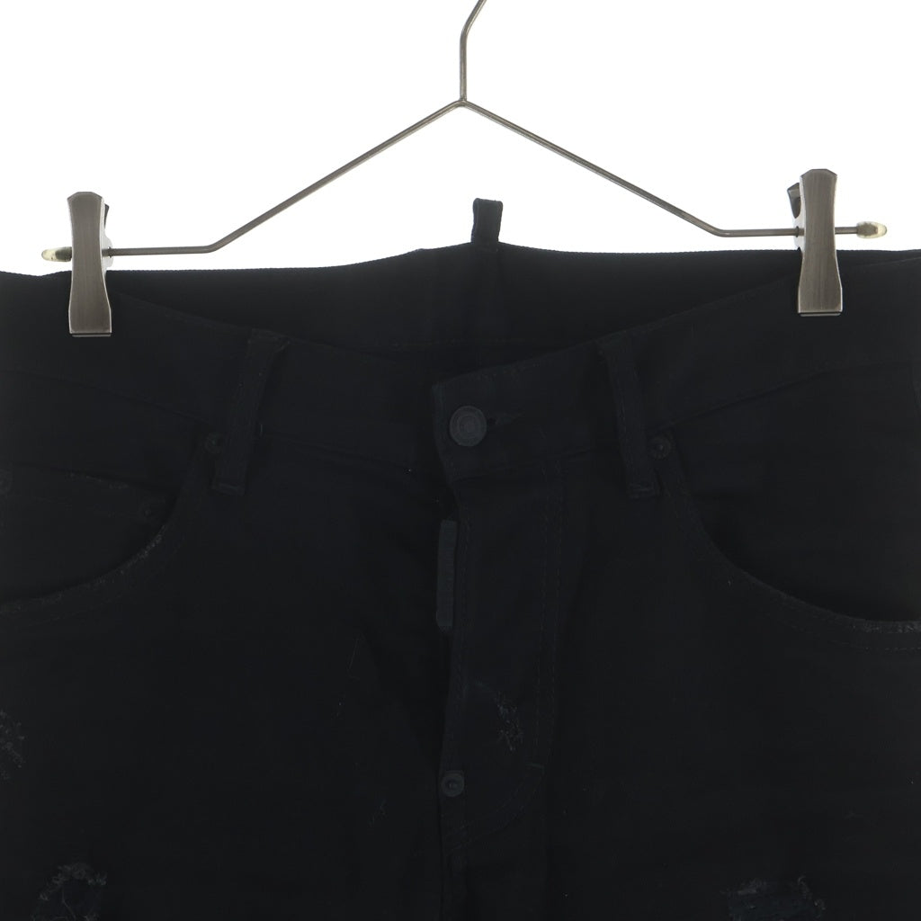 DSQUARED2(ディースクエアード) 20AW TRASH WASH SUPER TWINKY JEAN S71LB0845 スーパーツインキー ジーンズ ダメージ加工デニムパンツ ブラック