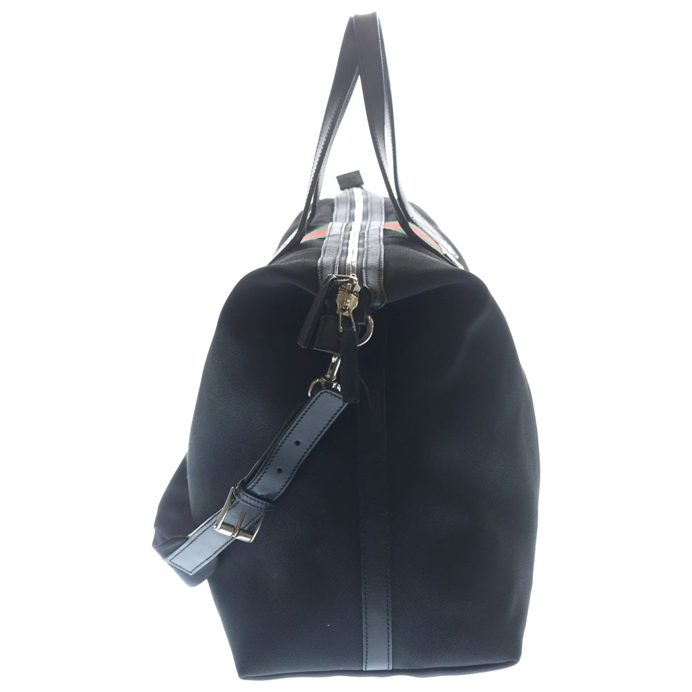 GUCCI(グッチ) シェリーライン キャンバス×レザー 2WAY ボストンバッグ