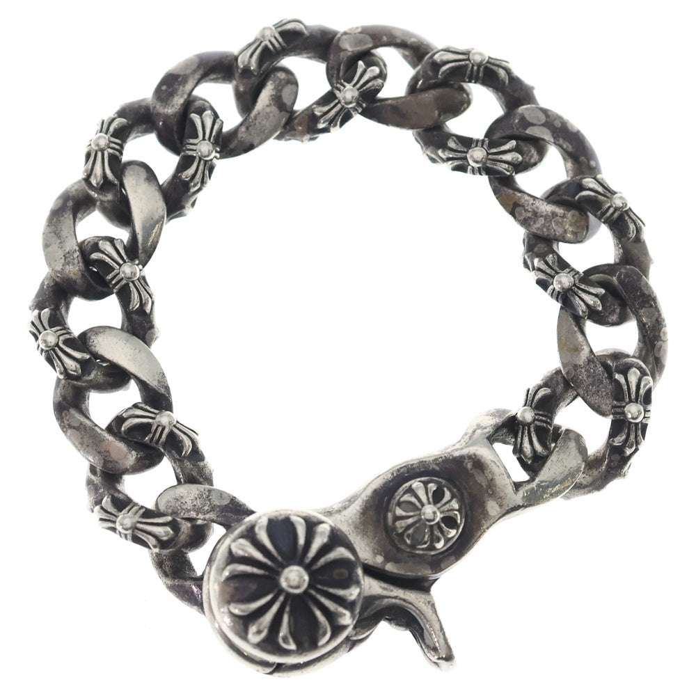 CHROME HEARTS(クロムハーツ) FNCY CHN LNK ファンシーリンククリップブレスレット 13リンク シルバー BCA145