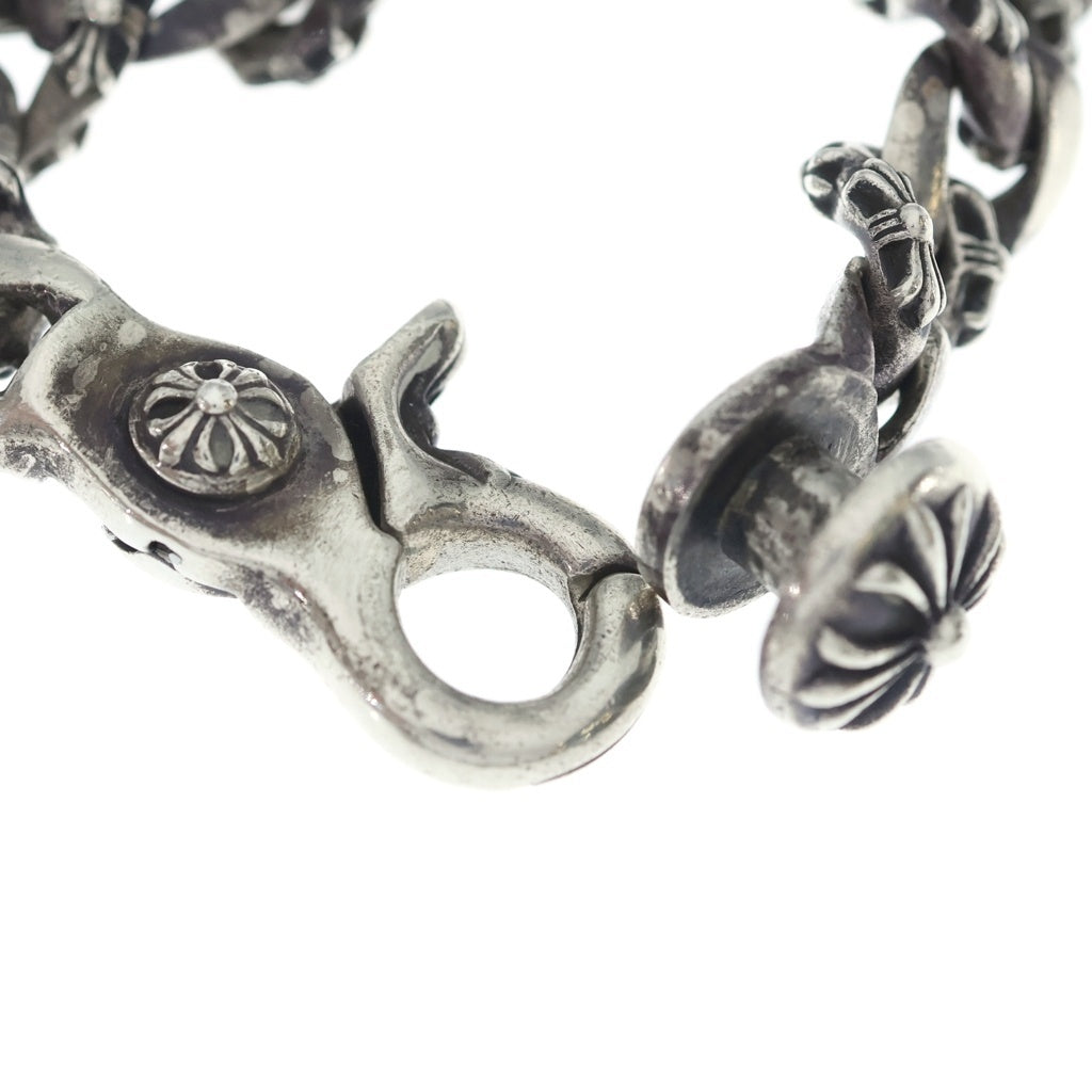 CHROME HEARTS(クロムハーツ) FNCY CHN LNK ファンシーリンククリップブレスレット 13リンク シルバー BCA145