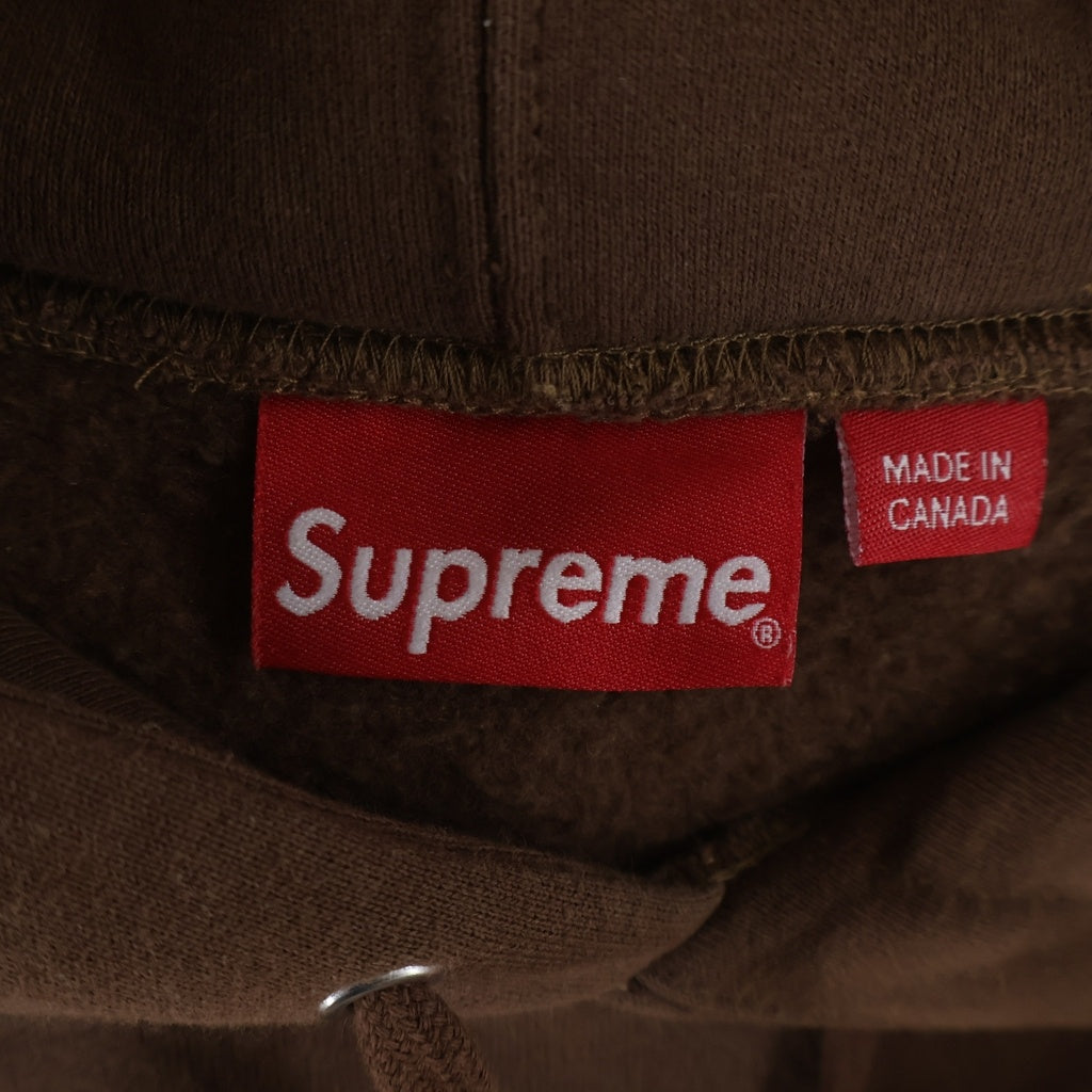 SUPREME(シュプリーム) 22AW S Logo Hooded Sweatshirt Sツノロゴ プルオーバースウェットパーカー フーディ ブラウン