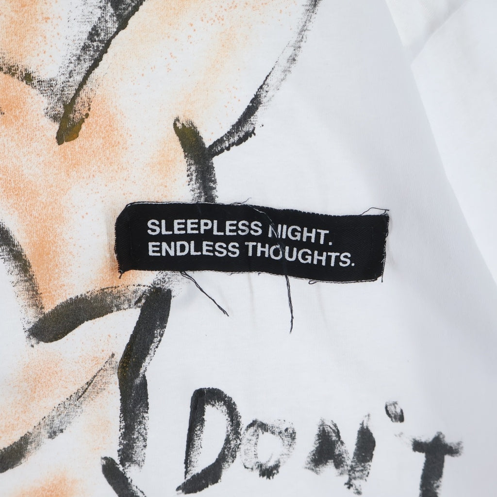 GUERNIKA(ゲルニカ) PAIN-T ペイント ロゴワッペン クルーネック半袖Tシャツ ホワイト
